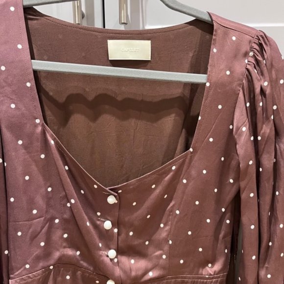 Revolve Capulet Polka Dot Dress Size XS/P - Picture 2 of 6